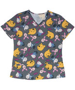 WINNIE THE POOH GRAPHIC SCRUB TOP ASST SIZES BRAND NEW - $15.99