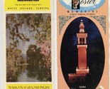 2 Stephen Foster Brochures 1950&#39;s White Springs Florida  - $21.78