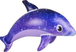  2 Pack 36 Inch Galaxy Dolphin Inflatables Animal Inflate Toy Blow Up Poo L IN233 - £11.34 GBP