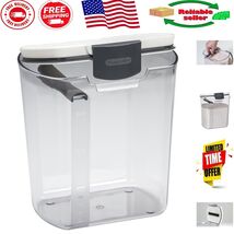 Elegant 4-Quart BPA-Free Flour Storage Canister - Dishwasher Safe Design - $47.54 CAD