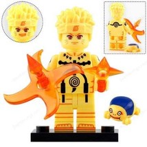 Naruto Nine Tails Chakra Mode Naruto Shippuden Minifigures Block Toys Worldwide  - $14.98