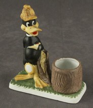 VINTAGE Cartoon Character Looney Tunes Daffy Duck Pencil Holder 1980 Warner Bros - £14.34 GBP