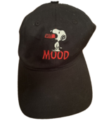 PEANUTS SNOOPY BALL CAP HAT “MOOD” DOG HOUSE Embroidered Black Adjustabl... - $449.74 MXN