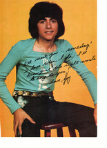 Tony Defranco teen magazine pinup clipping bulge sitting on a stool open... - £2.74 GBP