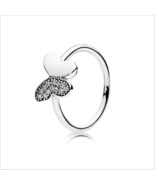 Pandora Fluttering BUTTERFLY Ring 56 - £15.72 GBP