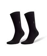 Men’s Bamboo Dress Socks Size 8-11.5 Seamless Toe Moisture-Wicking Crew ... - $12.33 CAD