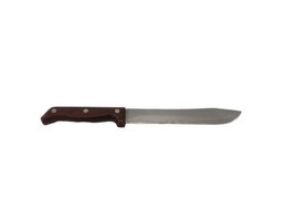 Vintage Mighty Oak By Imperial 8&quot; Butcher Knief W Wood Handle - £7.71 GBP