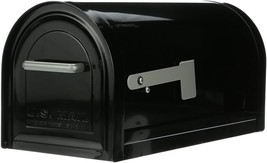 Gibraltar Mailboxes Reliant Large, Locking, Post Mount Mailbox, Black - £52.18 GBP