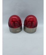 2 Pyle National PON Indicator Lighting Fixture With Red Globe Globe+Base... - $49.49