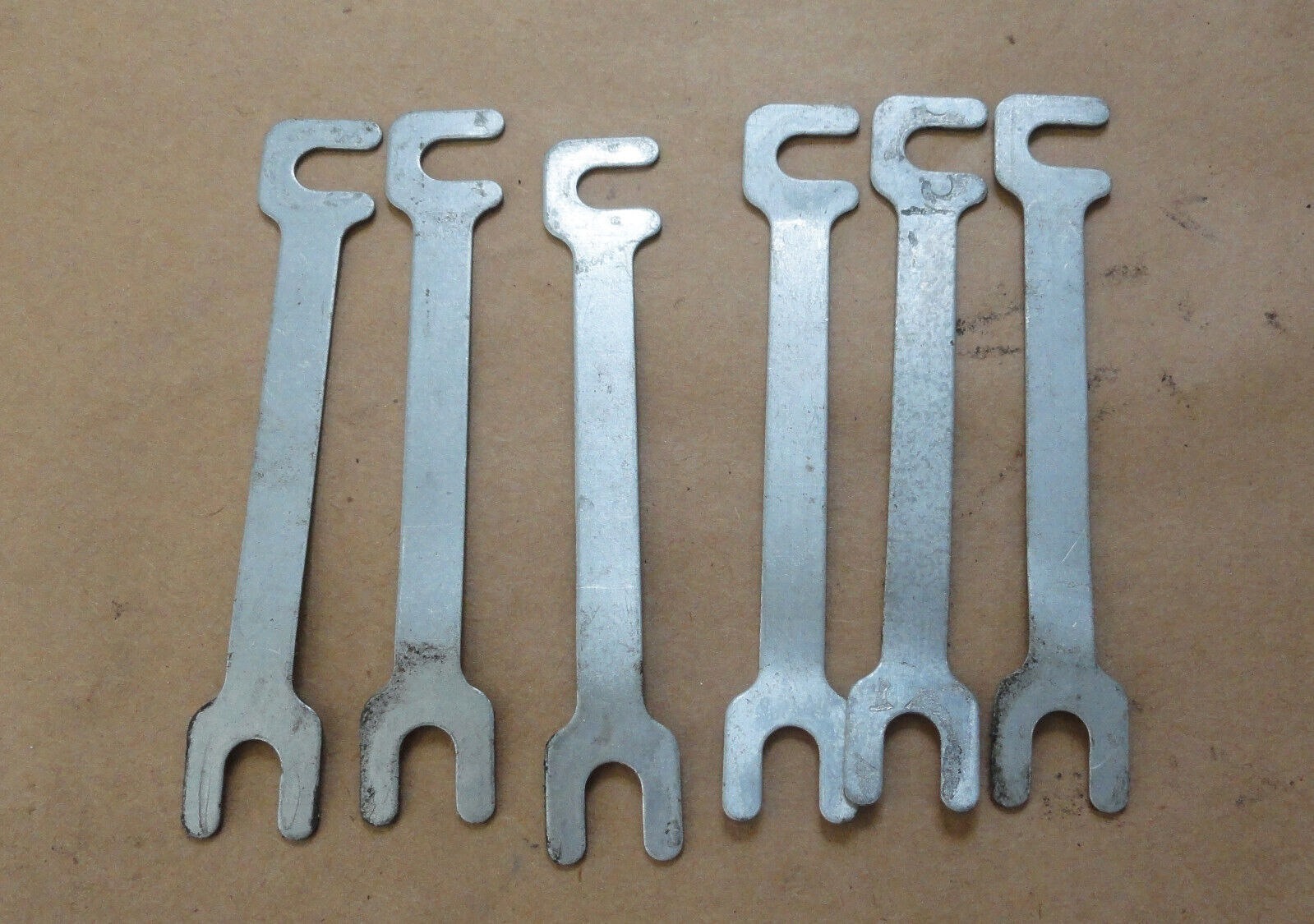 84-96 Corvette Removable Hatch Roof Rear Bracket Shims 6-pcs 05587 - $30.00