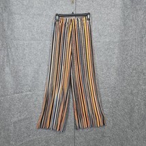 Like an Angel Woman Pants Small Striped Multicolor Pleated Bohemian Hipp... - $13.37