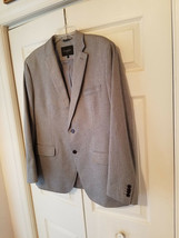 Banana Republic White w/ Brown Lines Men&#39;s Tailored Fit 44R Sports Jacket (NWOT) - £35.52 GBP