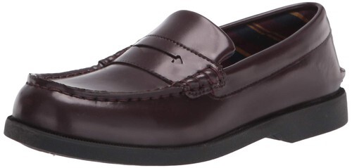 Sperry Boys Colton PlushWave Penny Loafer STK263476 Burgundy Size 7 US - $54.45