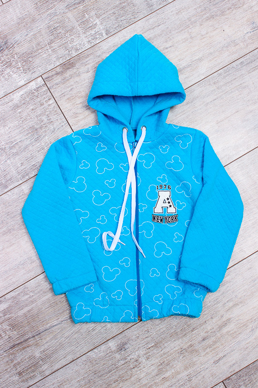 Hoodie (Girls), Any season,  Nosi svoe 6071-054-33-5 (biriuzovyj) - $18.53+