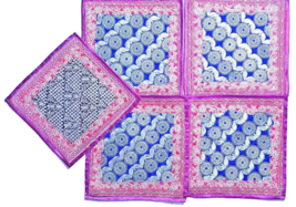 16&#39;&#39; 5 Patchwork Throw Pillow Case Cover New Handmade Cotton Sofa Cushio... - $56.50 CAD