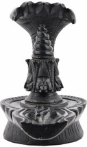 8&quot; Black Marble Shiva Lingam Shivling Sculpture Handmade Hinduism Worshi... - $417.57