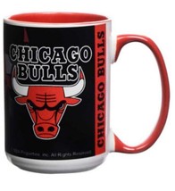 Memory Company Chicago Bulls 15oz Super Fan Inner Color Mug - £11.66 GBP