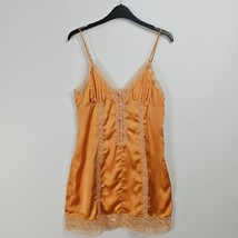 Urban Outfitters Mini Slip Dress Orange Size Small - £17.49 GBP