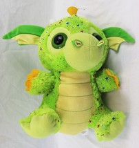 VINTAGE Peek a Boo Toys Starlite Green Dragon Plush Doll - £23.52 GBP