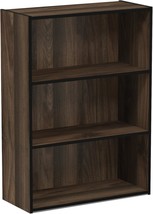 Columbia Walnut Furinno Pasir 3-Tier Open Shelf Bookcase. - $51.94