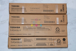 Genuine Toshiba T-FC415U CMYK Toner Cartridge eSTUDIO2515AC,5015AC Same ... - $314.82