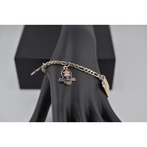 Vintage 2002 Olympics Salt Lake City Enamel Charm Bracelet - $34.16