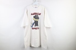 Vintage Mens 5XL Distressed American Gangsta Stewie Family Guy T-Shirt White - $59.35