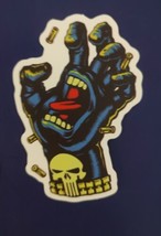 Santa Cruz Screaming Hand Skull Sticker Decal - £3.93 GBP