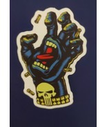 Santa Cruz Screaming Hand Skull Sticker Decal - £3.95 GBP
