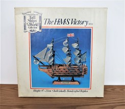 Heritage Mint HMS Victory Tall Ships Collection Hand Crafted Wooden Model NIB - £31.78 GBP