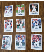 2022 Topps Series 1 Washington Nationals Team Base Set 9 Cards - £1.48 GBP