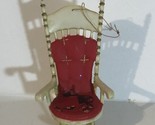 Vintage Grandma’s Rocking Chair Ornament Christmas Decoration XM1 - $6.92