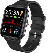 Smart Watch for Men Women Compatible with iPhone Samsung Android Phone 1... - £36.33 GBP