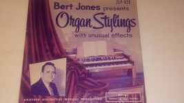 BERT JONES Organ Stylings, with unusual effects LP Zondervan Victory ZLP 533 vg+ - £9.90 GBP