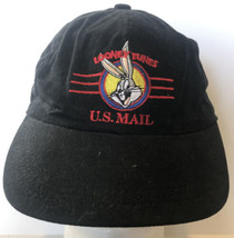 Looney Tunes U.S. Mail Hat Cap Black SnapBack ba2 - £7.88 GBP