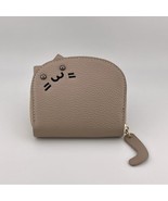 Beige Cat Credit Card Holder Wallet - £4.55 GBP