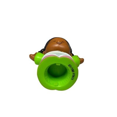 Fisher Price Little People African American Girl Tessa Figure 3" Green Purple Item image 7