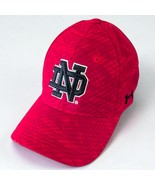 Notre Dame Fighting Irish Hat Cap Men OSFM LG/XL Flex Fit Red Camo Under... - $13.81