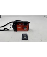 Nikon COOLPIX W300 16MP Compact Digital Camera  Orange For parts-Doesnt ... - €128,36 EUR