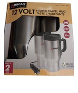 NEW Wagan Tech Heated Travel Mugs /Set Of Two/ 12v 16oz FREE GIFT INCLUDED - $365.50 MXN