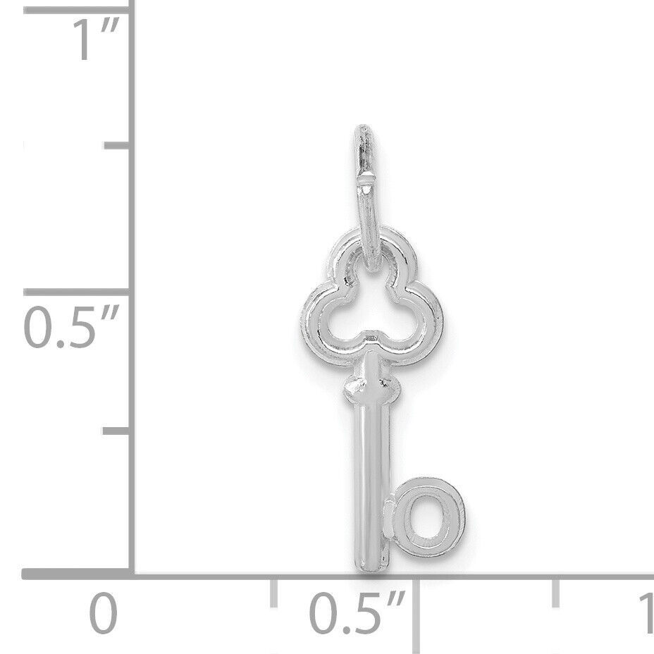 14K Gold Key Letter O Initial Charm K3434O Item image 3
