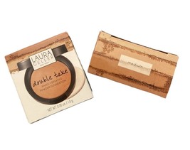 Laura Geller MEDIUM Double Take Baked Versatile Powder Foundation -2 Tra... - $23.95