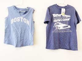 2 Art Class Boys&#39; Boston Sleeveless T-Shirt &amp; Back To The Future T-Shirt, S - £6.74 GBP