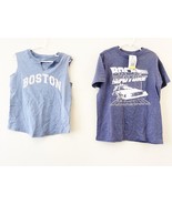 2 Art Class Boys&#39; Boston Sleeveless T-Shirt &amp; Back To The Future T-Shirt, S - £6.63 GBP