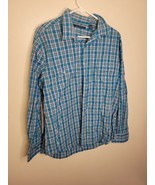 Perry Ellis Mens Long Sleeve Button Down Shirt Size XL - $8.59