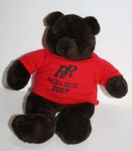 Its All Greek To Me Cumming GA Teddy Bear 12" Soft Plush Reid & Reid T Shirt - $15.48