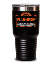 Unique gift Idea for Plumber Tumbler with this funny saying. Little miss... - $33.99