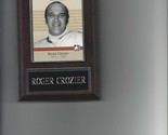 ROGER CROZIER PLAQUE DETROIT RED WINGS HOCKEY NHL   C - £0.00 GBP