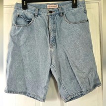 Vintage GreatLand Men&#39;s Light Blue Denim Shorts, Size 32 - $20.00