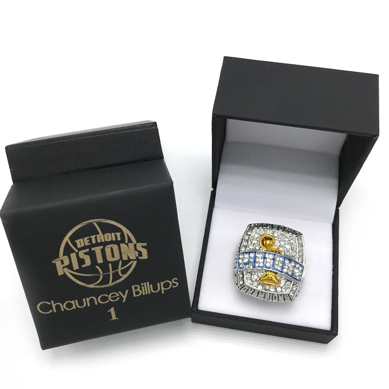 NBA Detroit Pistons Chauncey Billups Championship Rings Basketball Fans Collect - £13.89 GBP